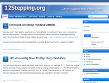 Tablet Screenshot of 12stepping.org